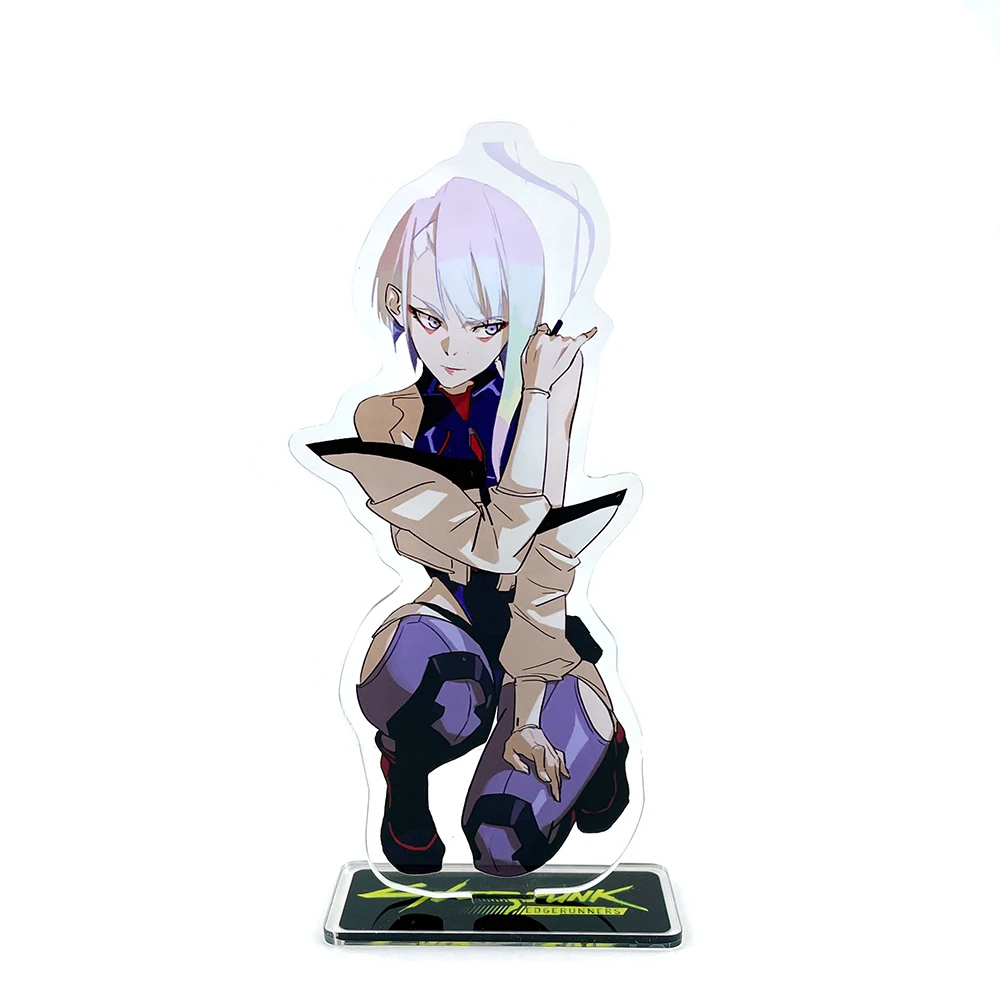 

Cyberpunk Edgerunners Lucy acrylic stand figure model plate holder cake topper anime