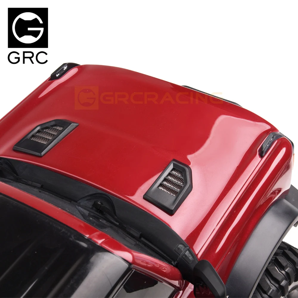 Для Traxxas 1/10 Trx-4 Новинка Бронко Trx4 черный нейлоновый материал трехмерная Вытяжка