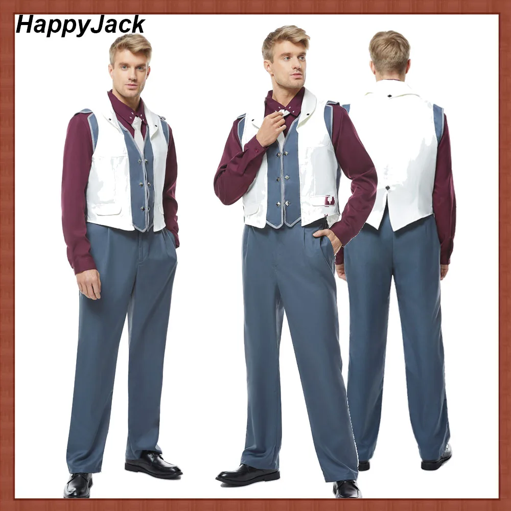 Виктор Косплей Рубашка Жилет Брюки Галстук Костюм Одежда Взрослых Игра Arcane LOL