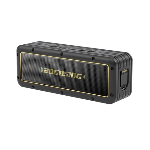 BOGASING G4 Bluetooth-динамик 50 Вт с улучшенным басом Портативный динамик с 24-часовым временем воспроизведения, Bluetooth 5.3, TWS, IPX7 Водонепроницаемый для кемпинга