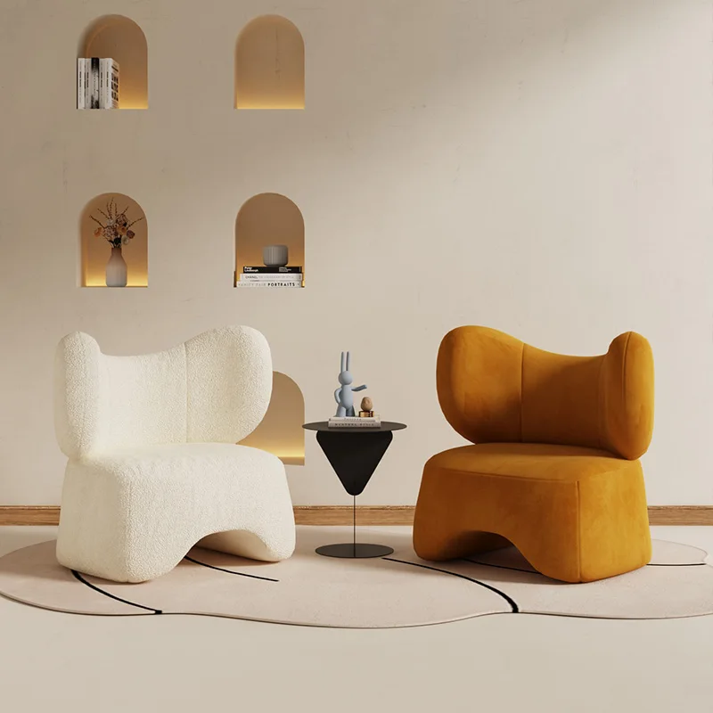 

Computer Wood Living Room Chairs Balcony Nordic Vanity Designer Single Living Room Chairs Individual Poltrona Theater Furniture