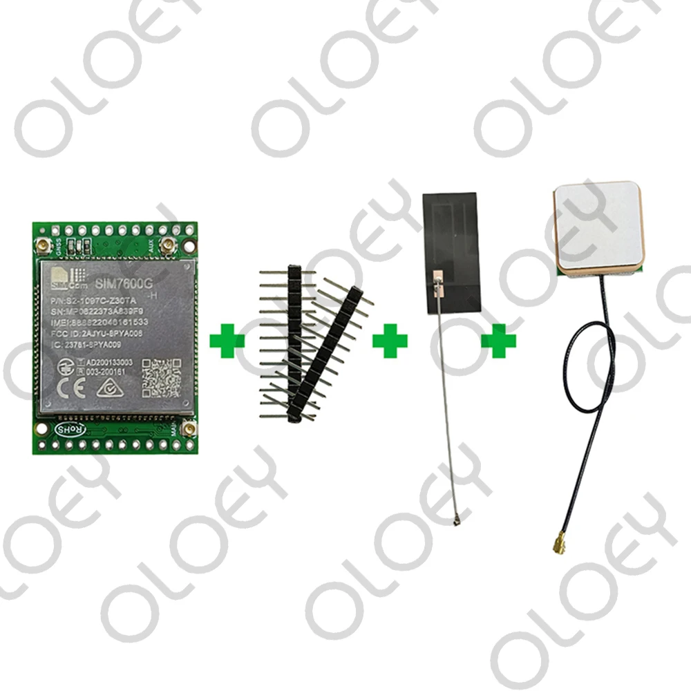 SIMCOM SIM7600G-H Global-band LTE Cat 4 LCC+LGA module Development Board SIM7600G-H CAT4 Breakout Core Board enlarge