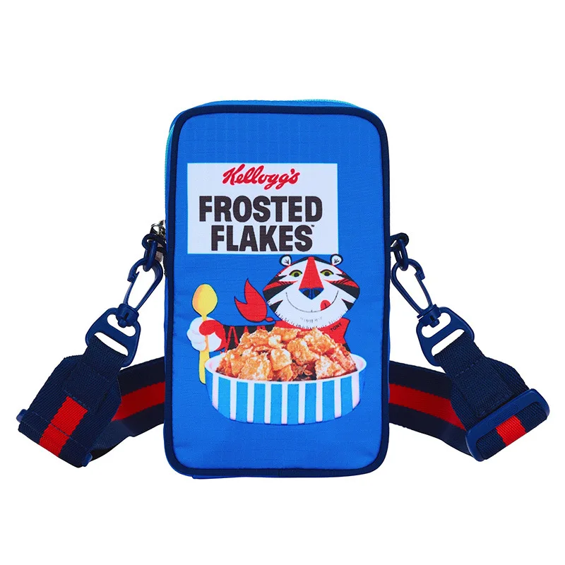 

New Kawaii Lesportsac Ladies Casual Lightweight Anime Cartoon Print Waterproof Nylon Small Square Bag Messenger Bag