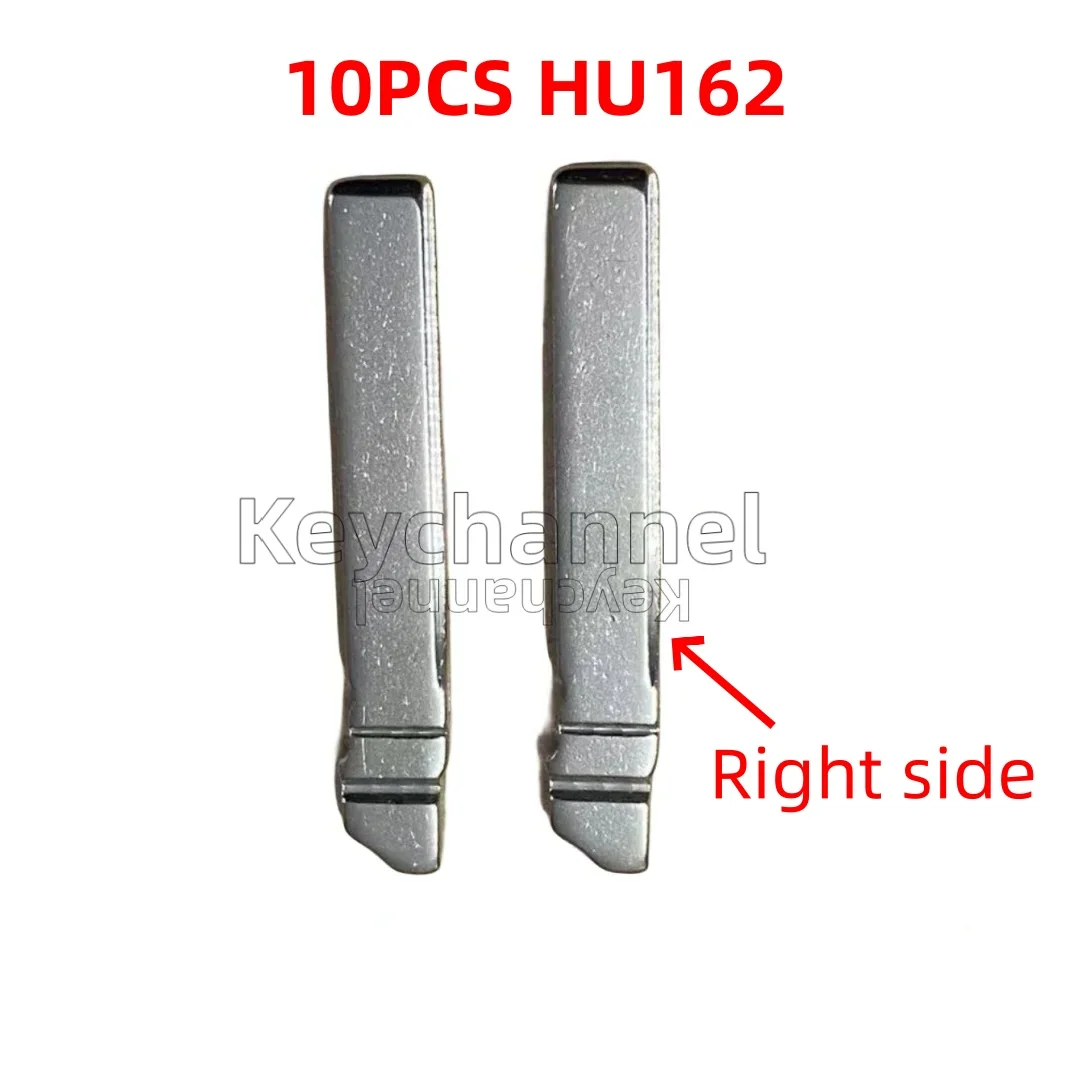 

Keychannel 10 шт./лот HU162t Оригинальный Автомобильный ключ дистанционного управления откидной ключ HU162 правое боковое лезвие для ключа Golf Jetta Seat Skoda