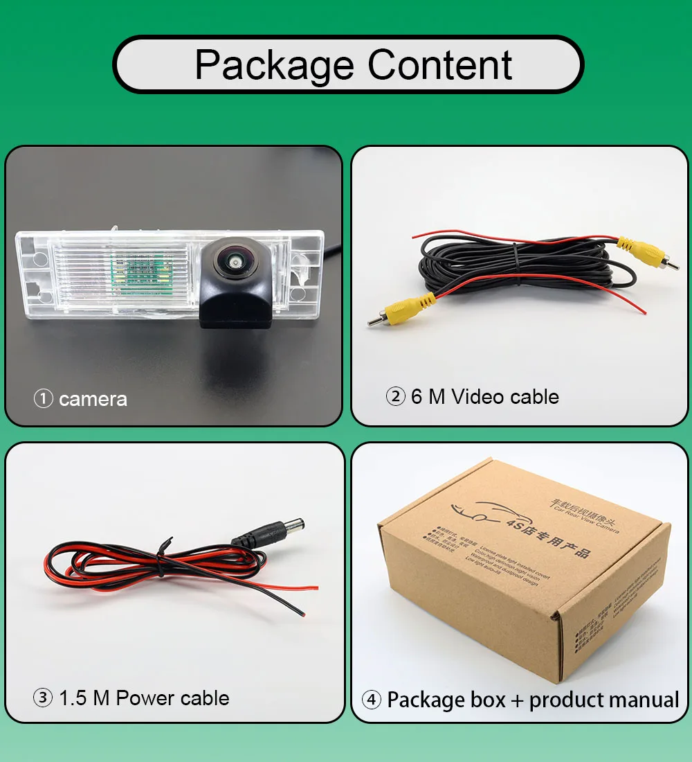 Автомобильная резервная камера для BMW 1 серии E81 E87 F20 F21 X2 X4 2004 ~ 170 ° 1080P заднего вида