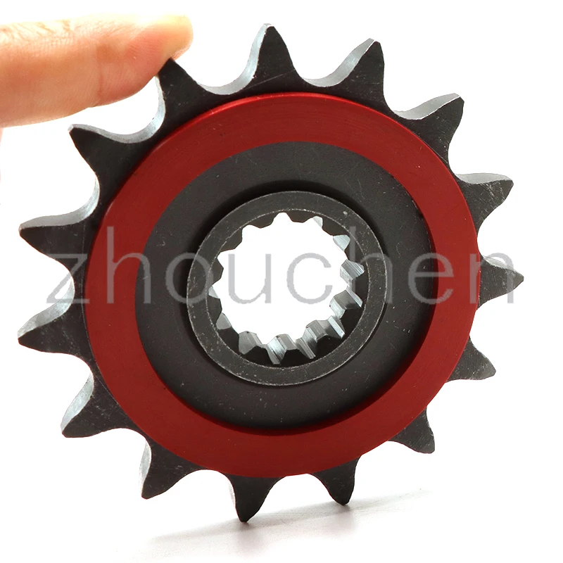 

Motorcycle sprocket small 15 pinion gear for Benali TRK 502 502C BJ300 TNT300 BN302 BJ500 BJ600 TNT600