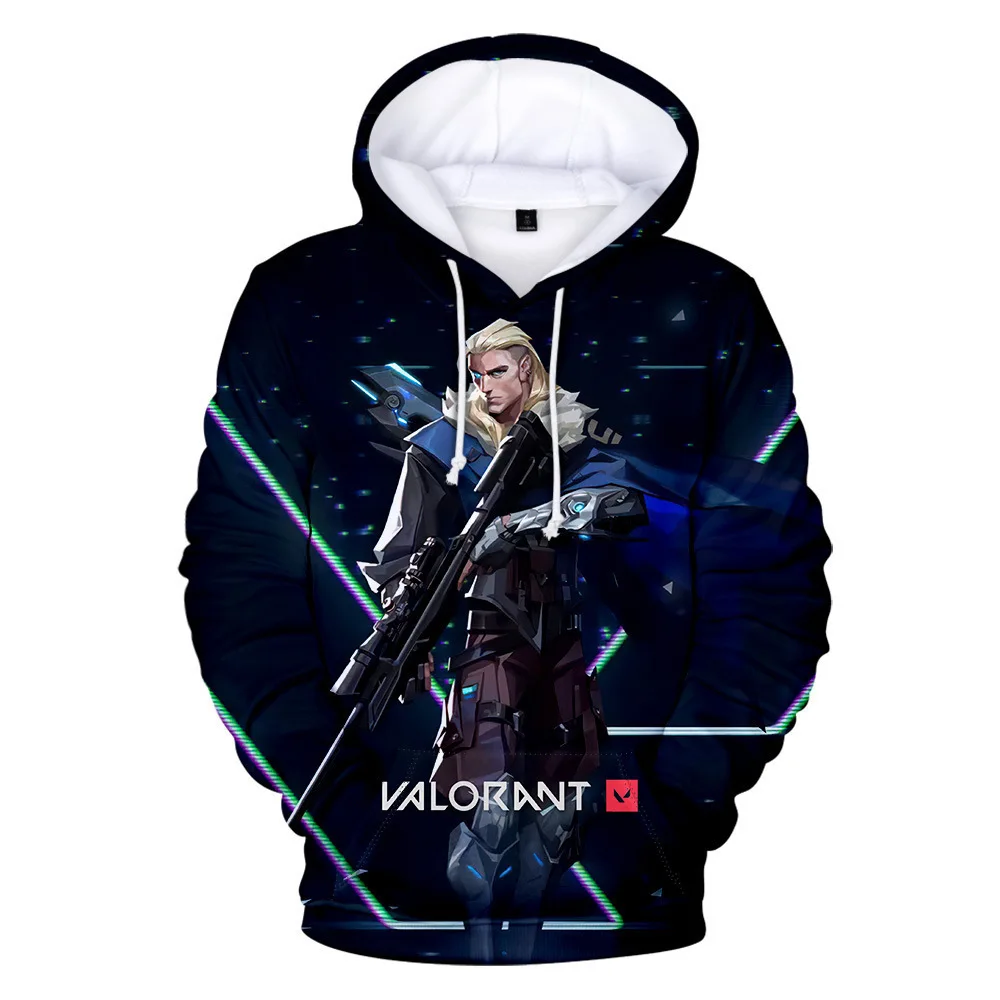 

2022 Fashion Design 3D Print Valorant Hooded Sweatshirt Men/women Casual Autumn Hoodies High Quality Pullover Clothes