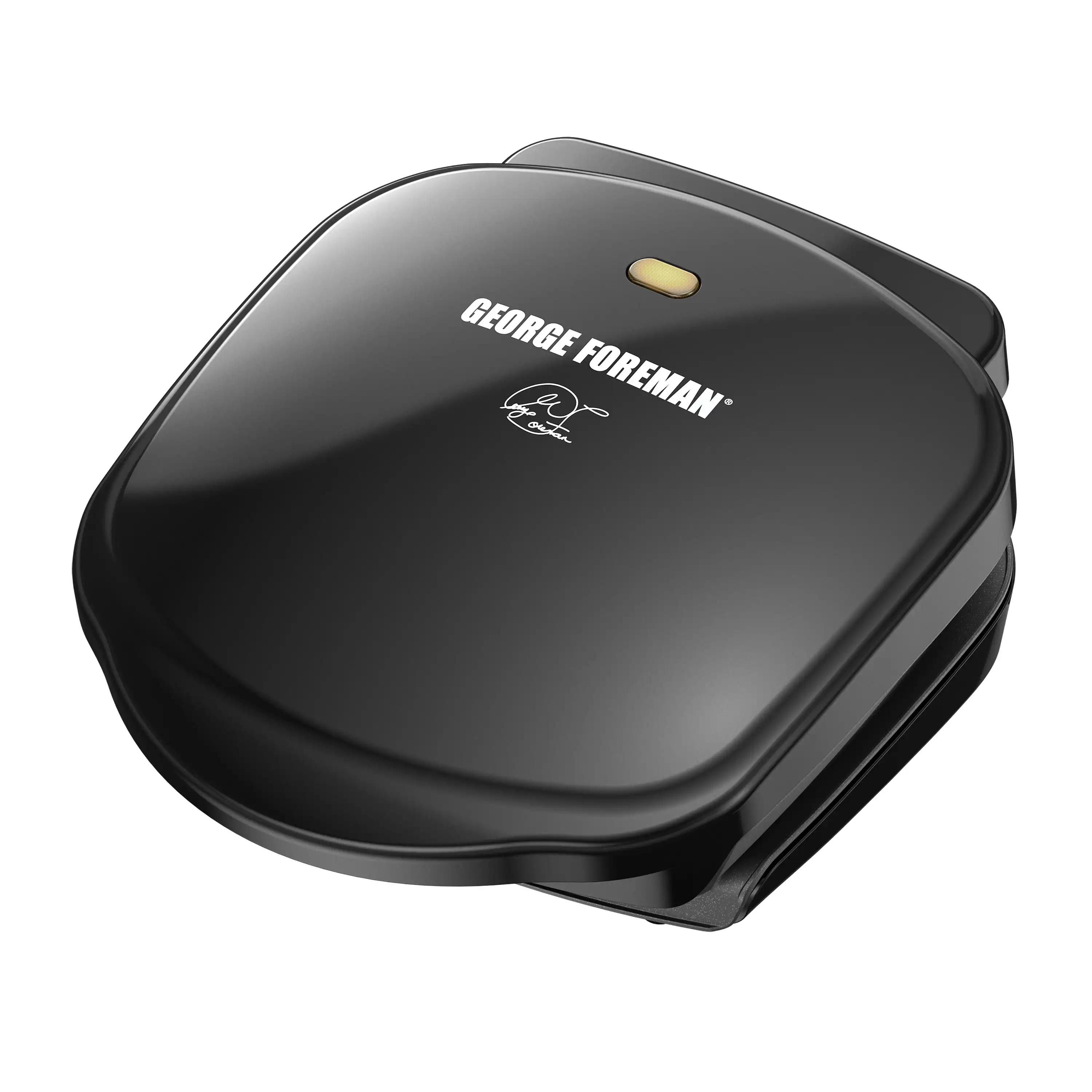 

2-Serving Classic Plate Electric Indoor Grill and Panini Press, Black, GR10B