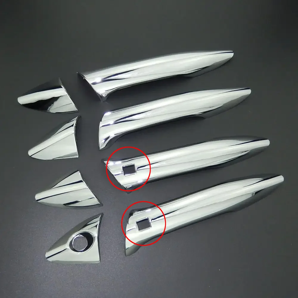 

Для Hyundai Elantra i35 2011-2016 5-го поколения, хромированная накладка на дверную ручку из АБС-пластика и накладка на дверную чашу, Стайлинг автомобиля 2012 2013 2014 2015