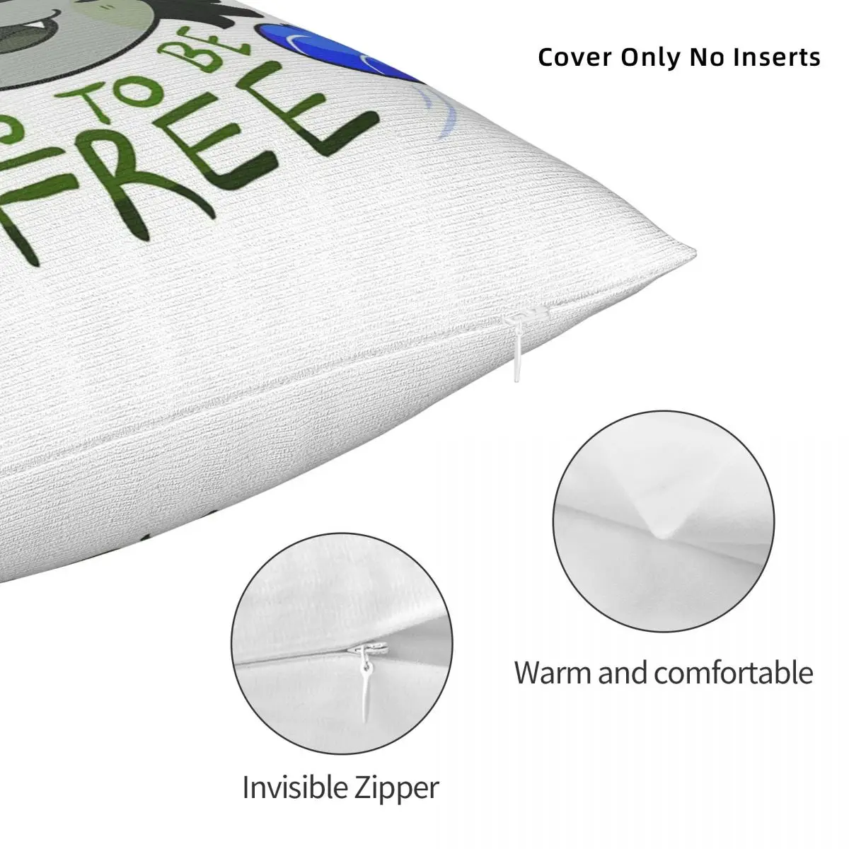 Homestuck Nepeta To Be Cringe Is Free квадратная наволочка Подушка на молнии комфортная для дома