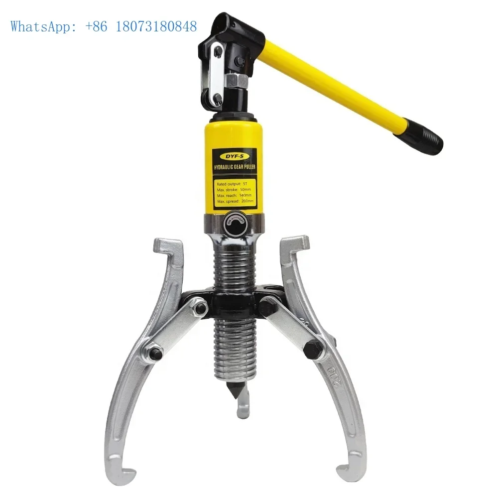 DYF-5 5-тонный гидравлический съемник подшипников шкива маховика шестерни с 2/3
