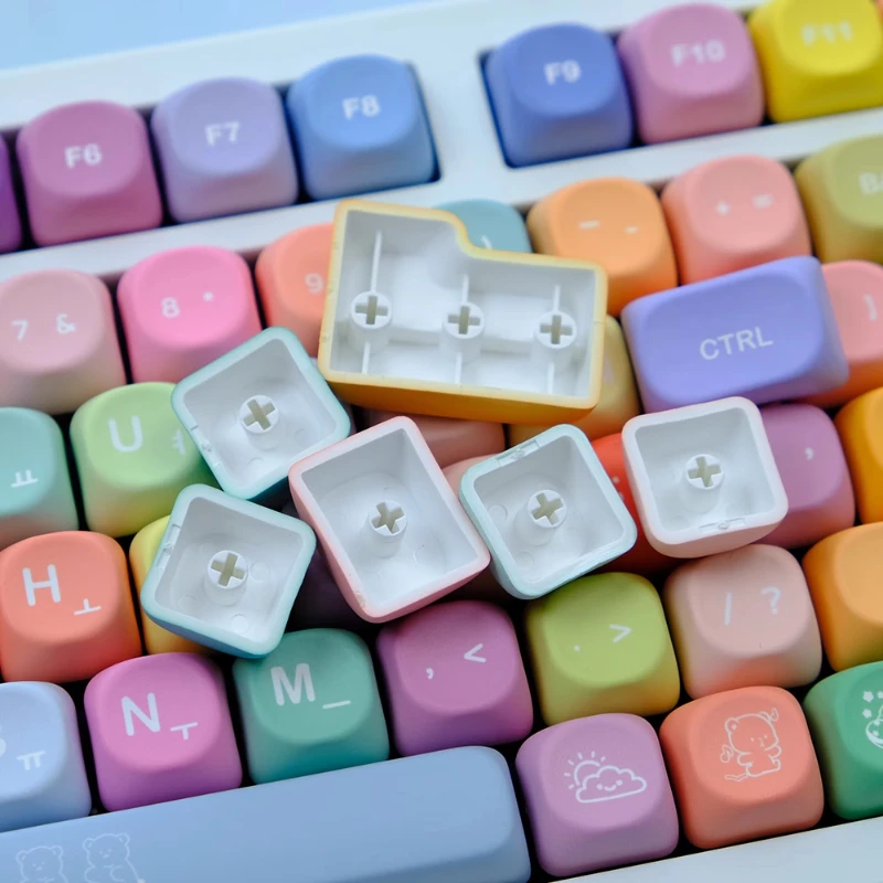 Колпачок для клавиш с изображением маленького медвежонка индивидуальный милый