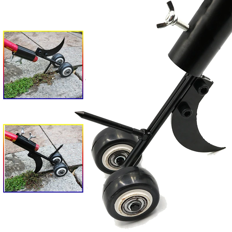 

1pc Portable Gap Weeder Grass Trimmer Adjustable Length Weed Weeding Lawn Remover No Need To Bend Down Lawn Gardening Tools New