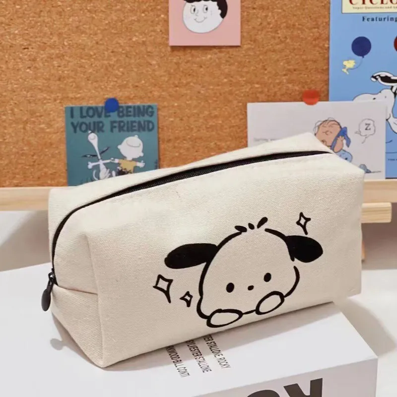 

Sanrio пенал простой милый Pachacco для младшей и старшей школы вместительная сумка для канцелярских принадлежностей для студентов
