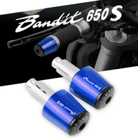 for suzuki bandit650s bandit 650s 2015 motorcycle parts cnc aluminum 78 22mm handlebar handlebar gear balanced plug slider
