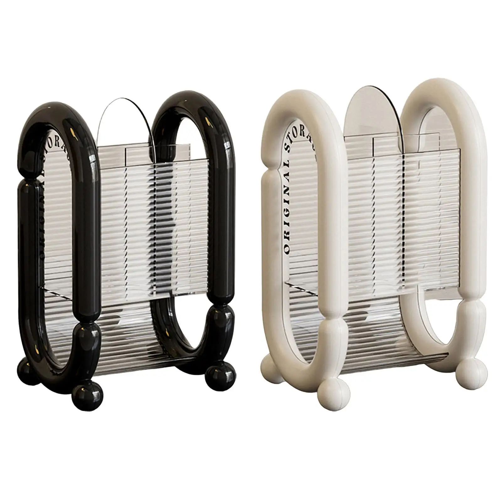 Держатель для кистей макияжа элегантный легко чистящийся разделенный дизайн