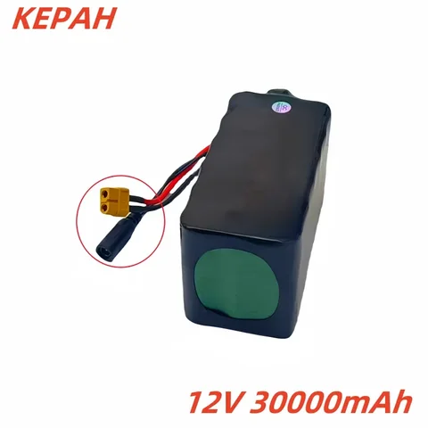 KEPAH 12В 30000 мАч литий-ионный аккумулятор 18650