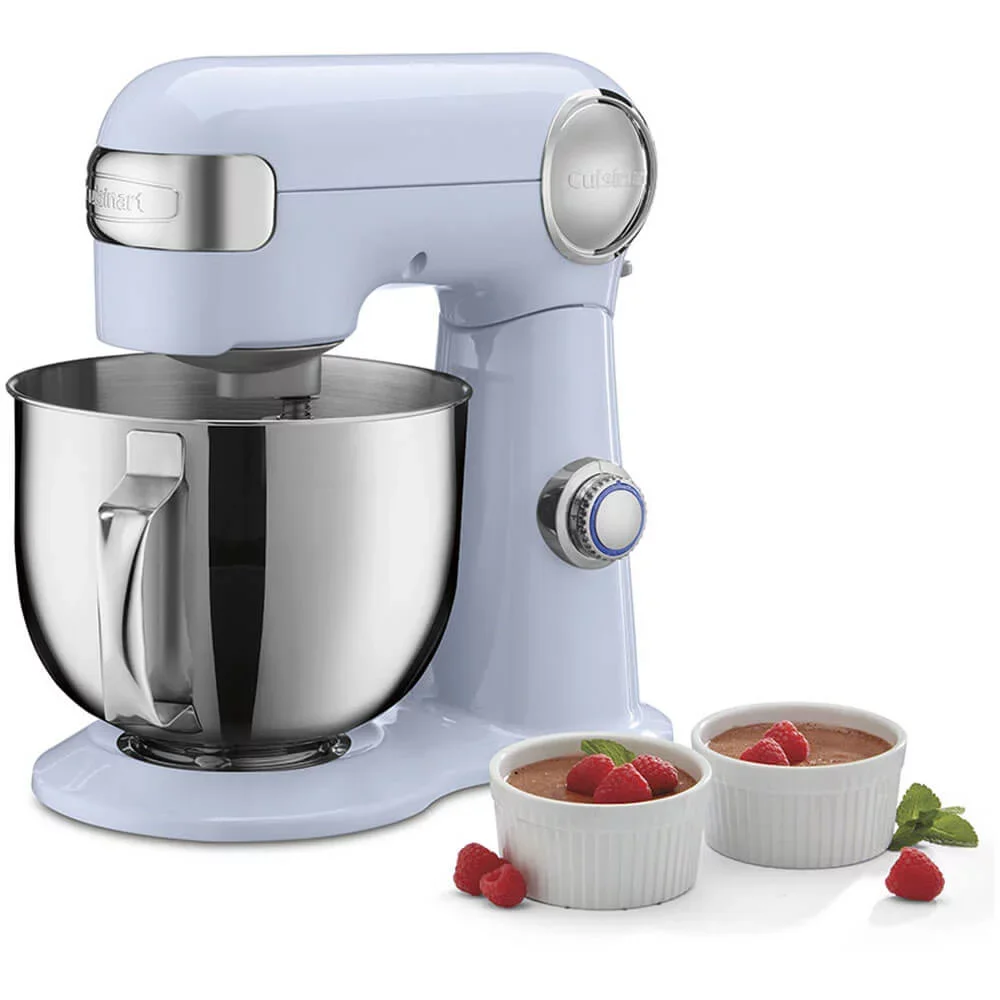 Cuisinart SM50BLU Precision Master 5.5 Quart Stand Mixer - Arctic Blue  Dough Mixer  Mixer  Cake Mixer Machine Food Mixers