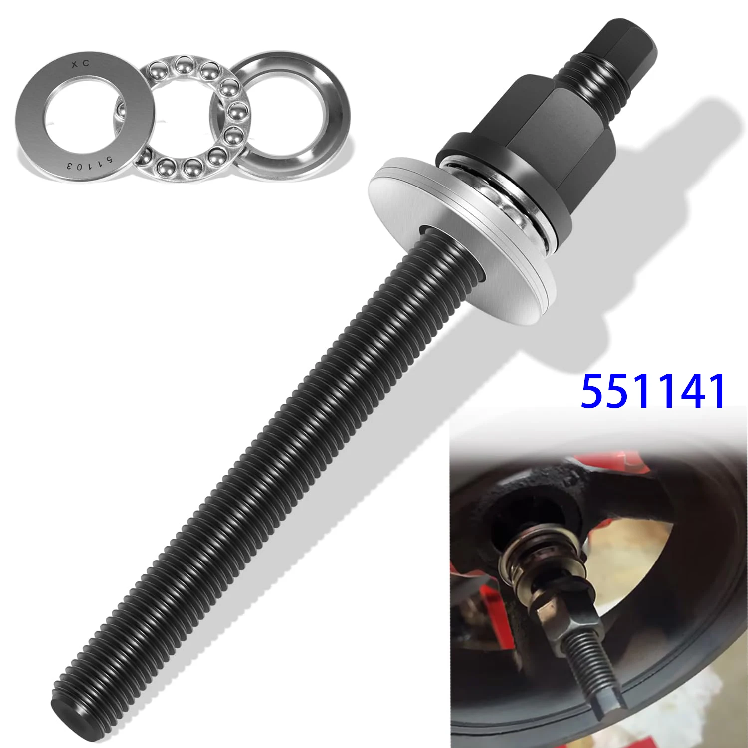 551141 Инструмент для установки Harmonic Balancer LS GM 1997-UP V8 LS1 LS2 LS3 LS4 LSX LSA LS6 LQ4 LQ9 кривошипного