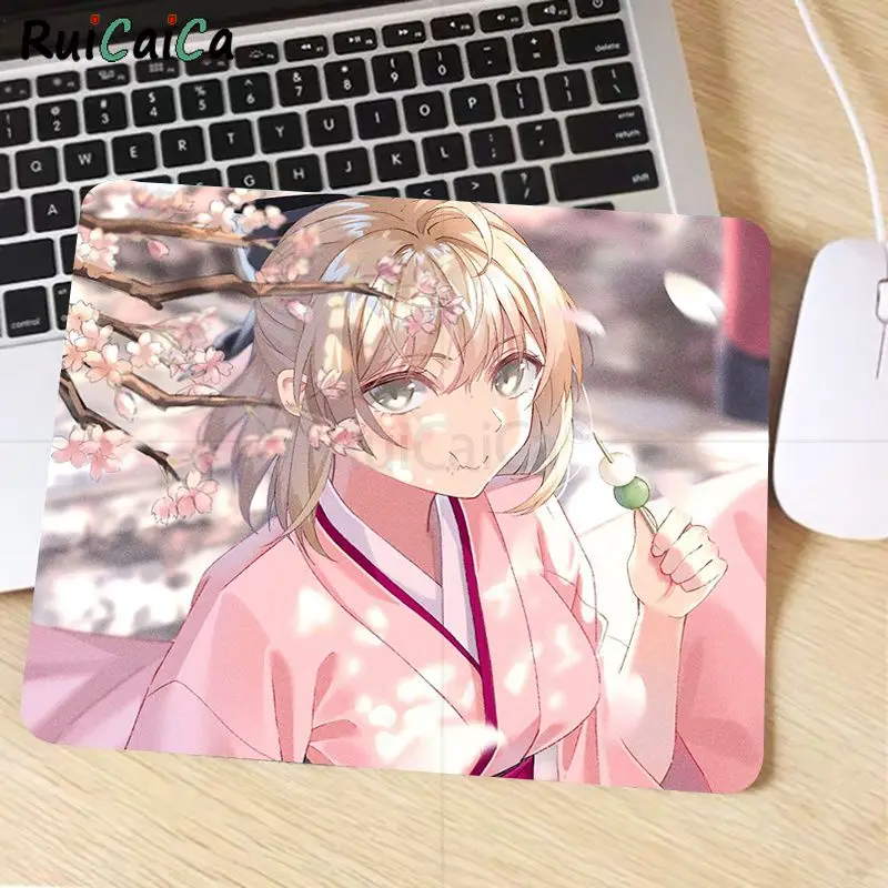 RuiCaiCa собственные коврики Fate Grand Order Okita Souji компьютерные игровые для мыши лидер
