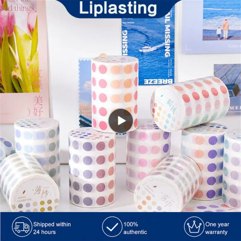 

Polychromatic Student Hand Account Tape 30g Stickers Stationery Varied Stylized Fresh Hand Account Hand Account Tape Creative