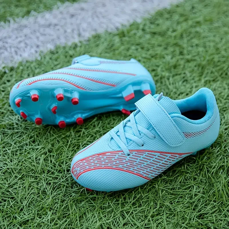 New Kid's Breathable Anti-slip Cleat Lightweight Durable Softness Sneakers For Outdoor Running Training