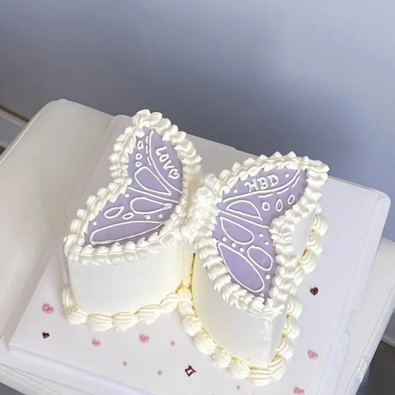 

Cake Decoratingg Supplies Acrylic Butterfly Cake Tool for Happy Birthday Cake Topper Decorating Mother`s Day Cake Butterfly