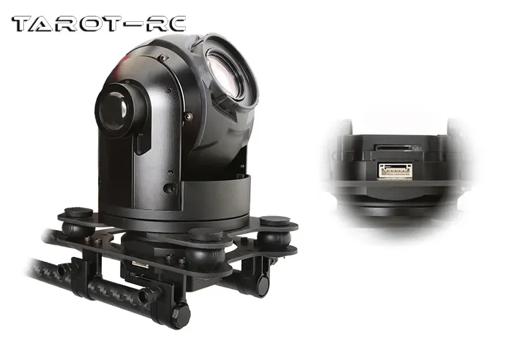 Tarot T10X-2A 10X двухосный шаровой подвесподдержка вертикального и перевернутоговыхода HDMI для дронов, роботов (art.: 3920ca677db49) - 3920ca677db49