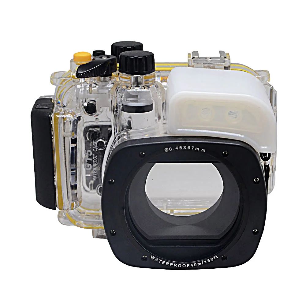 Фото Водонепроницаемый чехол Mcoplus G15 40 м/130 футов для подводной съемки, подходит для камеры Canon G15, WP-DC48 №2