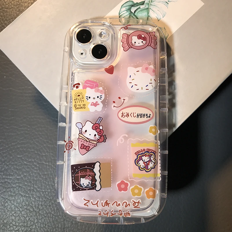Чехол с браслетом Hello Kitty для Huawei P30 P40 Lite Y9S Nova 11 10 Pro 5T 7 8i 9 SE Y70 Y90 4G Mate 60 50 Y9 Prime 2019