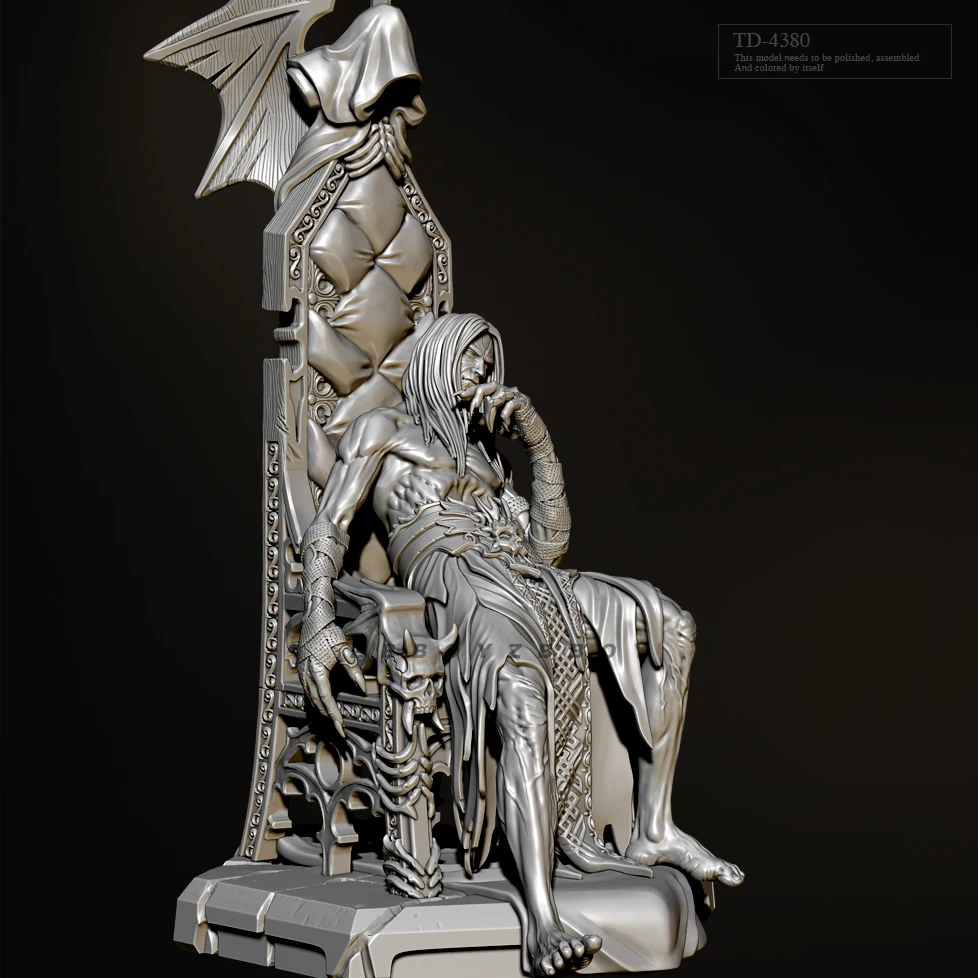 50 мм 75 наборы моделей из смолы бесцветные и самособранные фигурки (3D-печать)