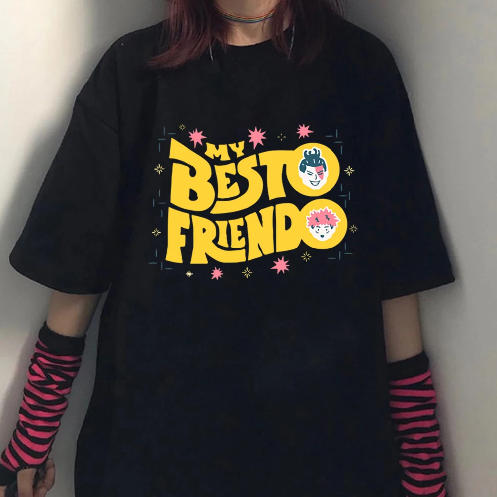 

Забавная футболка My Besto Friendo Todo Aoi juютсу Kaisen футболка аниме одежда