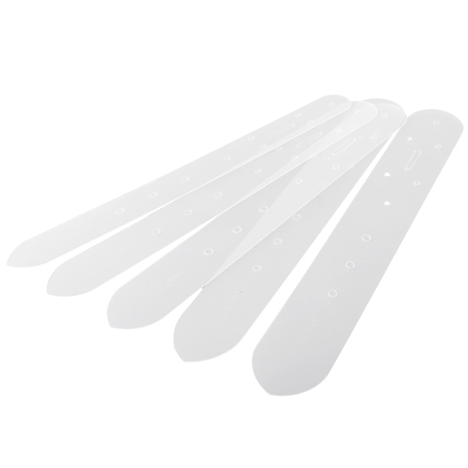 5 шт./компл. 25-40 мм шаблон для позиционирования ремня пластиковая кожаная пряжка