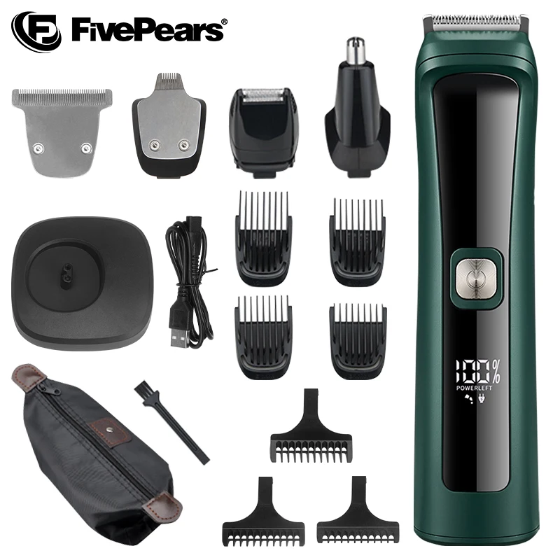 FivePears Professional Haircut Machine For Man,Multifunctional,Beard Trimmer/Shaver,Shaving Machine/Hair Clipper/Trimmer For Men enlarge