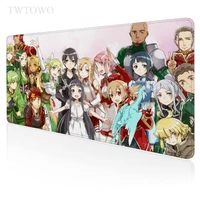 sword art online mouse pad gaming xl new home hd mousepad xxl mouse mat natural rubber carpet office computer mice pad mouse mat