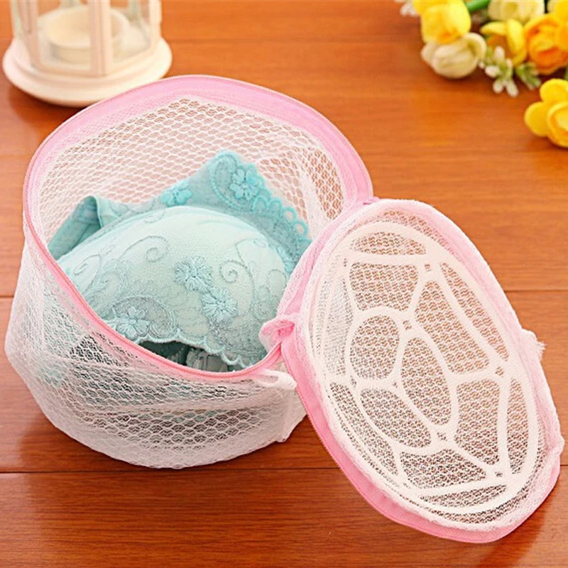 

Delicate Convenient Home Use Lingerie Washing Clothing Underwear Organizer Washing Bag Mesh Net Bra Wash Bag Zipper Laundry Bag