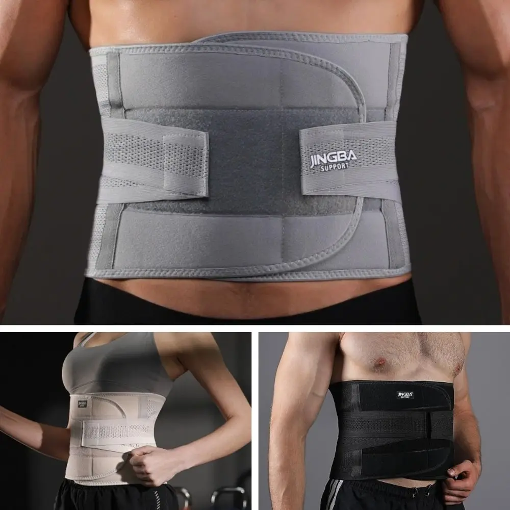 Двойная регулируемая поддержка талии для спины дышащая прочная спортивная