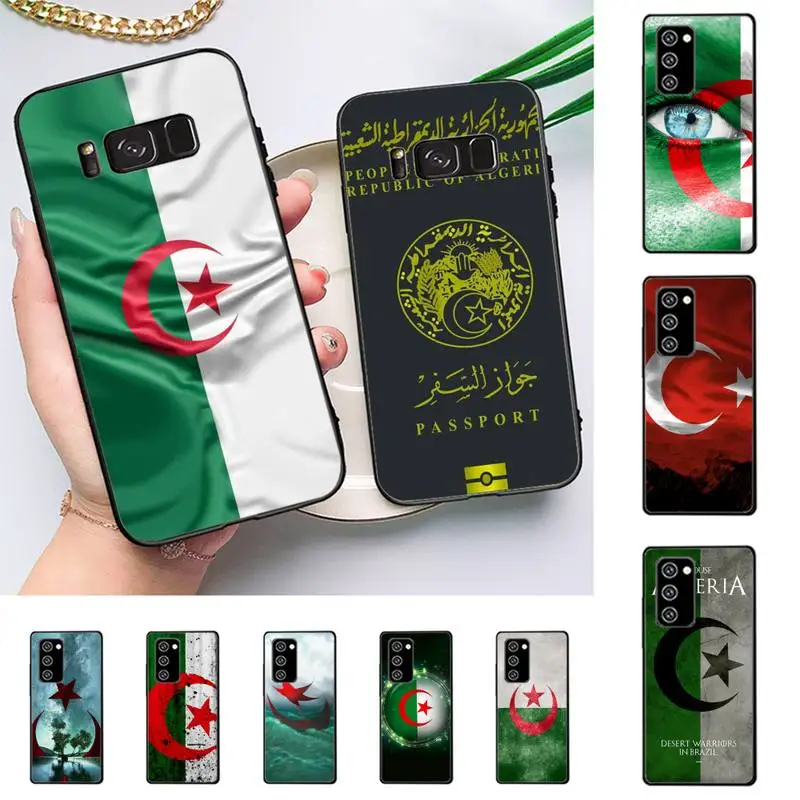 

Algerian Algeria Passport Phone Case For Samsung J 7 plus 7core J7 neo J6 plus prime J6 J4 J5 Mobile Cover