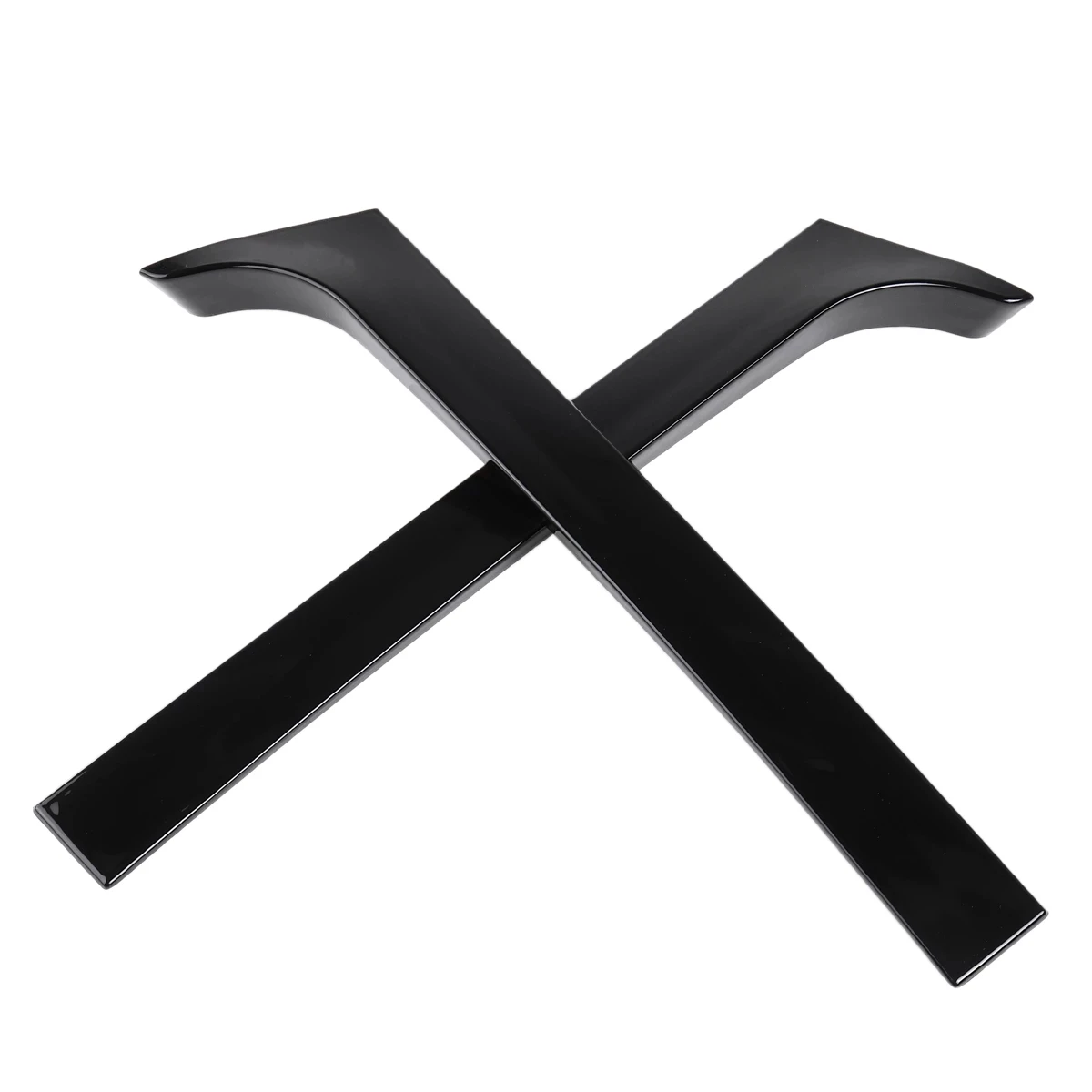 

Glossy Black Rear Window Side Spoiler Canards Splitter for Teramont Atlas 2017 2018 2019 Windshield Trim Sticker