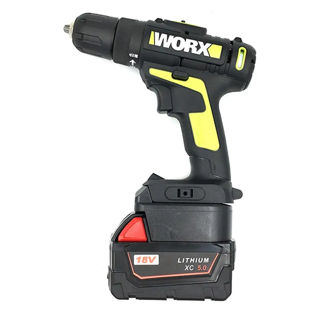 

Battery AdapterCompatible For MiwockM18 18vConverted To Compatible For Worx Green 5 Feet (big Foot Board) Battery Converter Tool