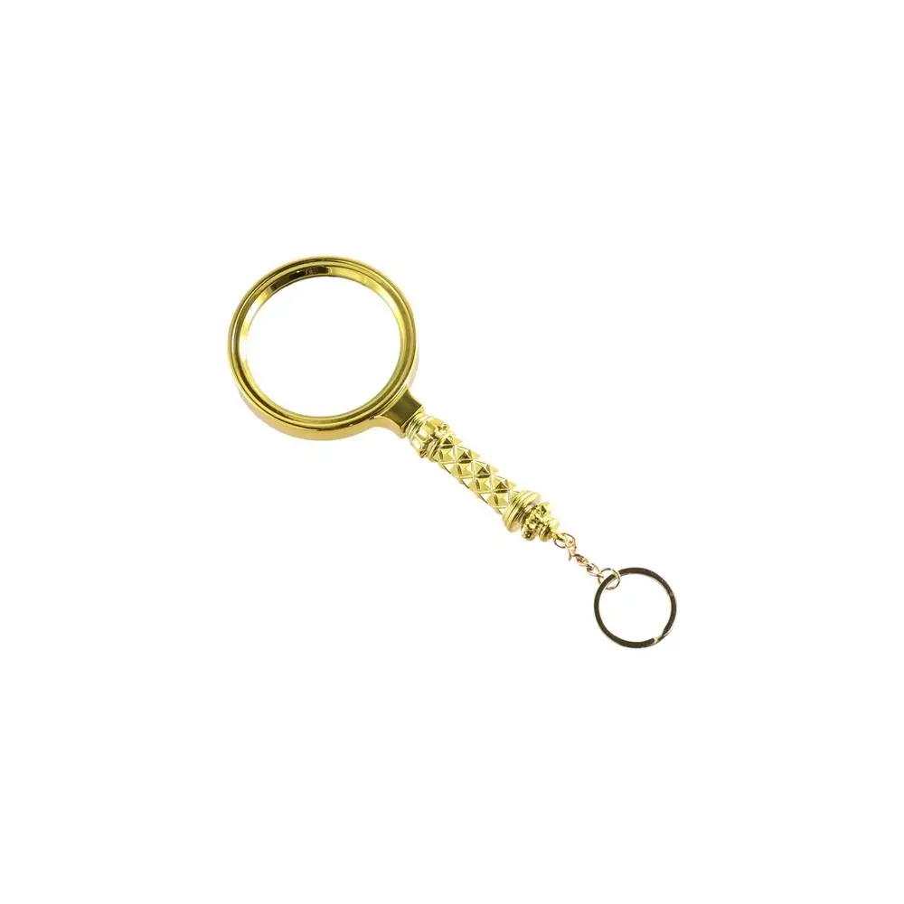 Ручная лупа 70 мм 10-кратная для глаз высокой четкости стеклянная линза