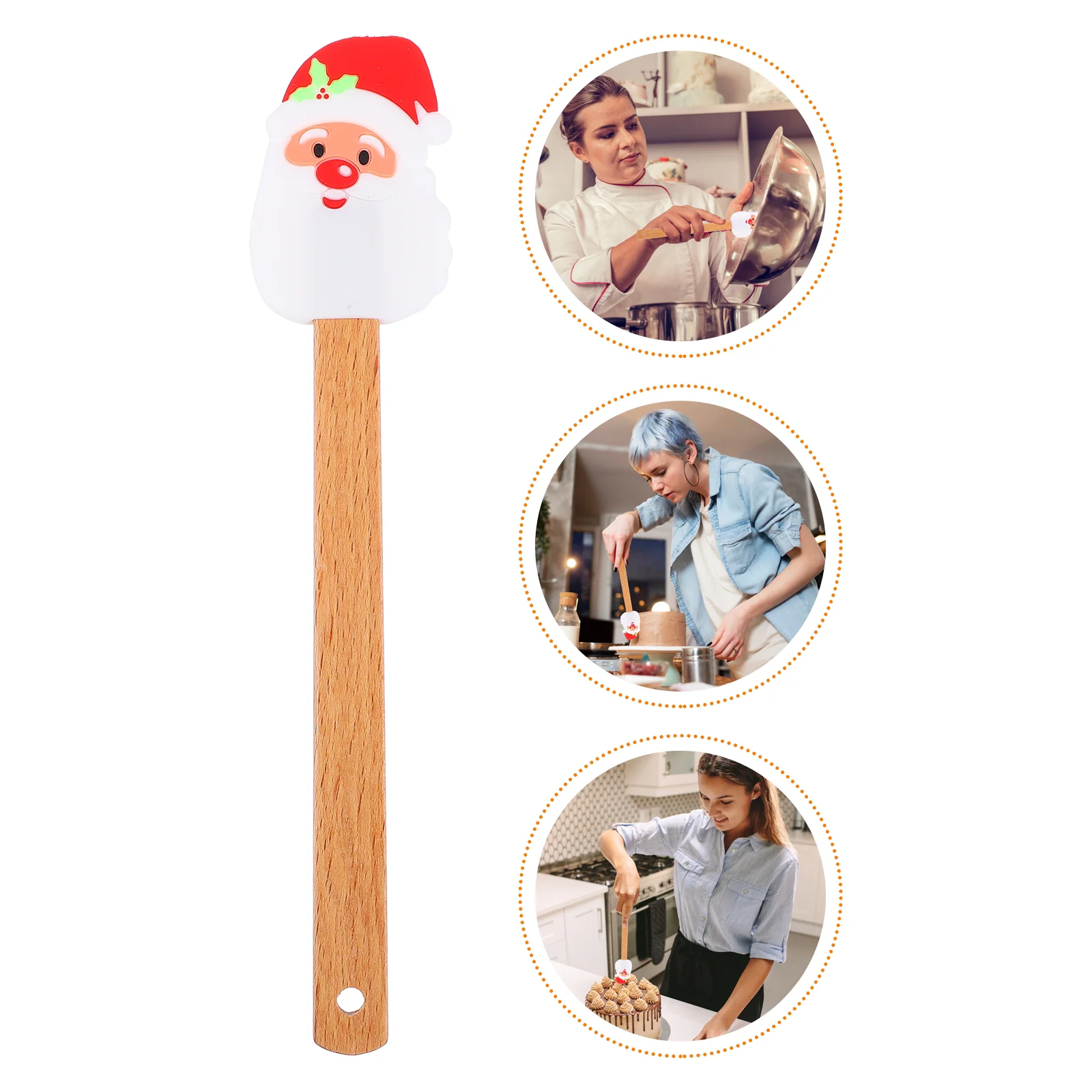 

2pcs Scraper Sturdy Premium Prime High Grade Spatula for Home Kitchen
