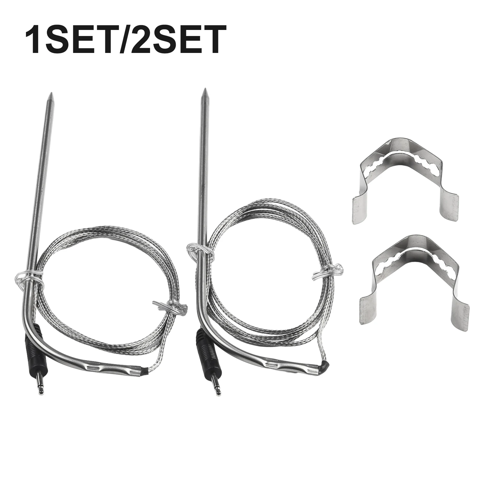 

Universal Stainless Steel Meat Probe Compatible with For PitBoss Pellet Smokers Achieve Perfection in Every Grill