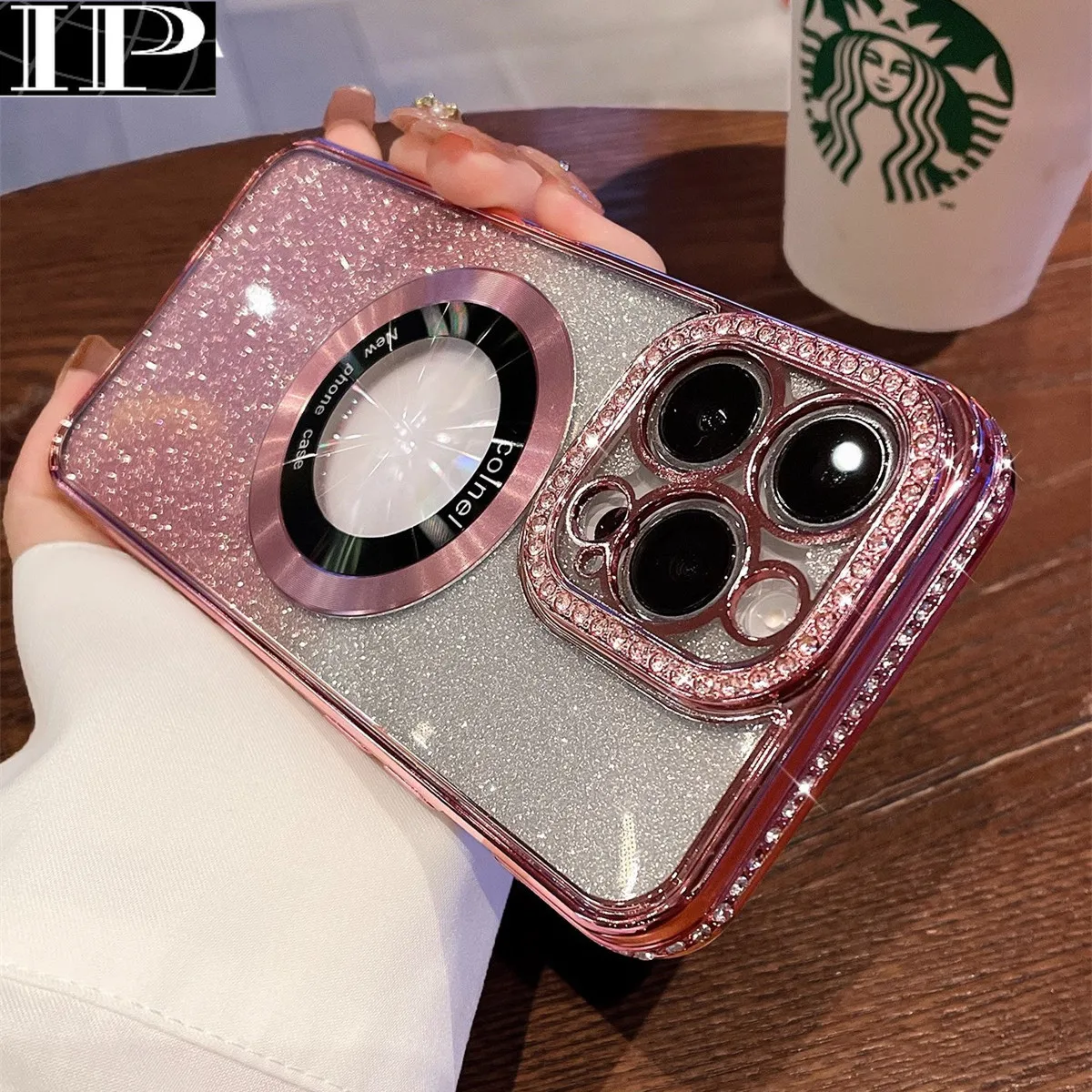 

Магнитный чехол Magsafe для iPhone 11, 12, 13, 14, 15 Pro Max