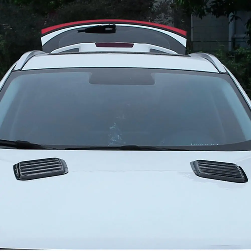 

Полезные универсальные легко устанавливаемые боковые капоты автомобиля из углеродного волокна наклейки на вентиляционное отверстие декоративные наклейки на вентиляционное отверстие