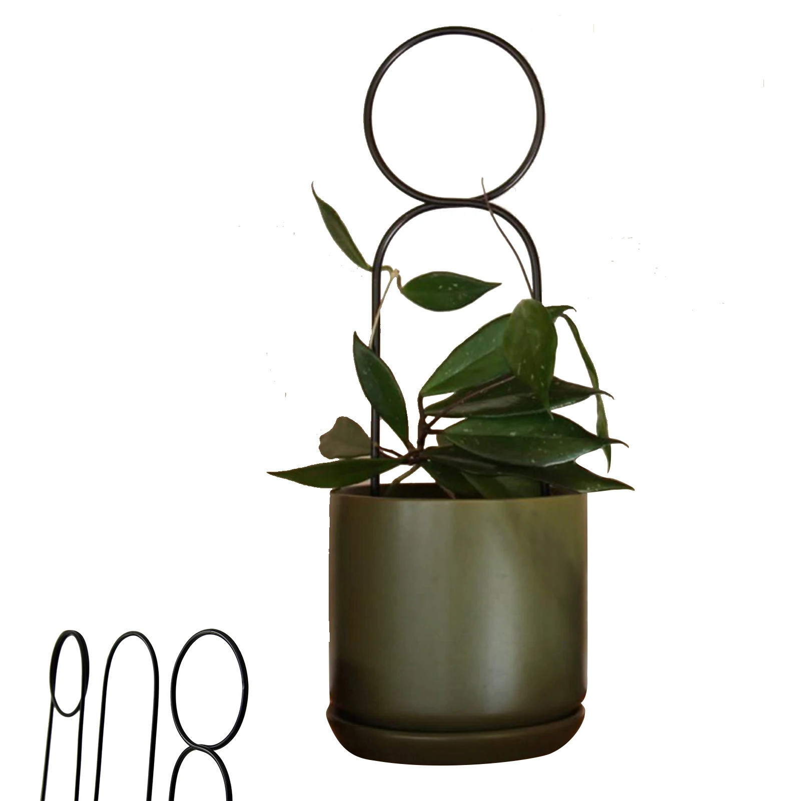 

Решетка для комнатных растений, решетка для горшечных растений, 3 шт., решетка для горшечных растений, Стильный Металл, различная форма, диза...