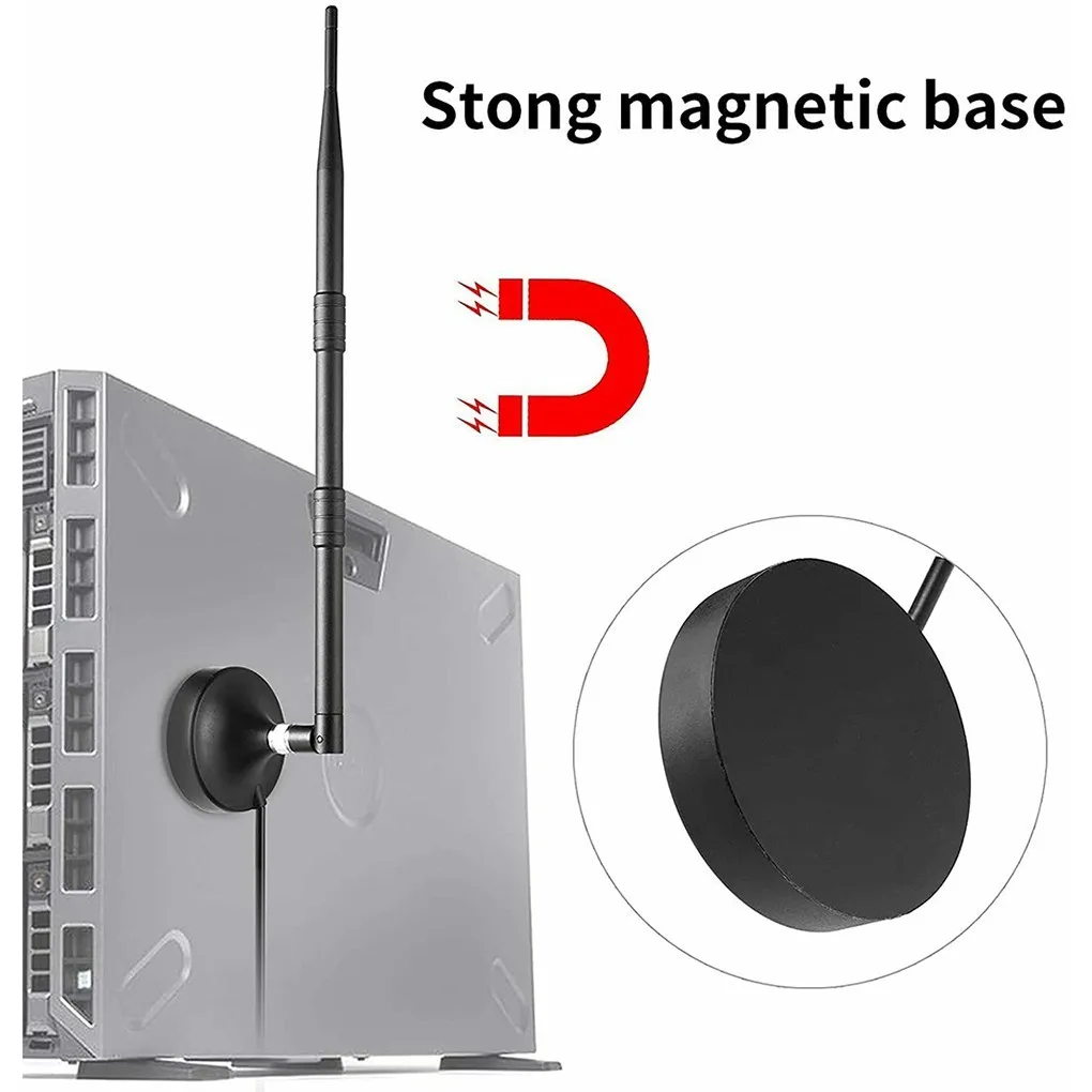 Kup 8dbi Podstawa Magnetyczna Antena 868Mhz RP-SMA Męski Helu Hotspot Omni Antena Wewnętrzna Kompatybilny Z RAK 2 Nebra Bobcat 300