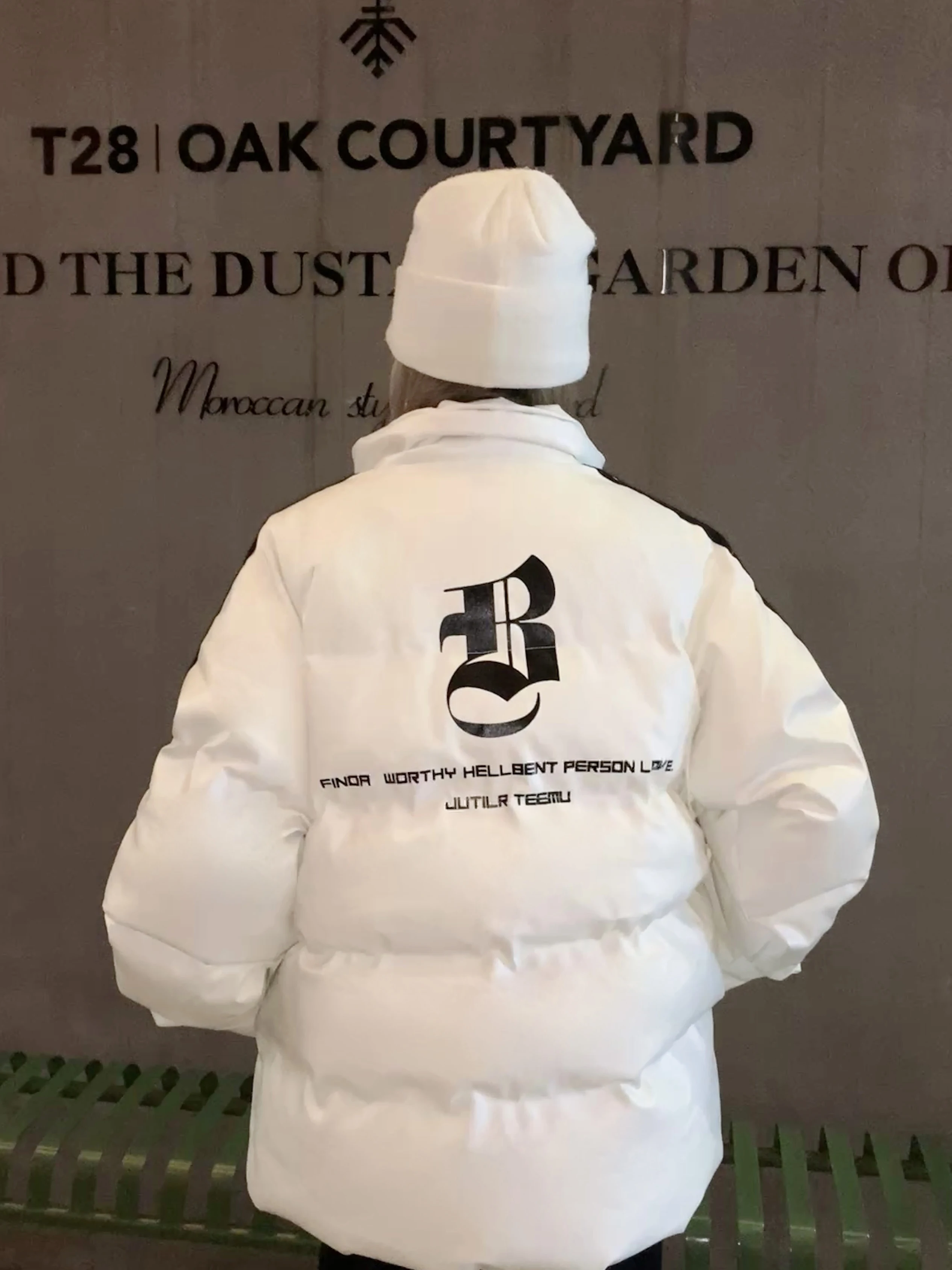 American vintage White down Jacket Cotton-padded Clothes Women 2024 New Winter PU Leather Cotton-Padded Thickened Warm...