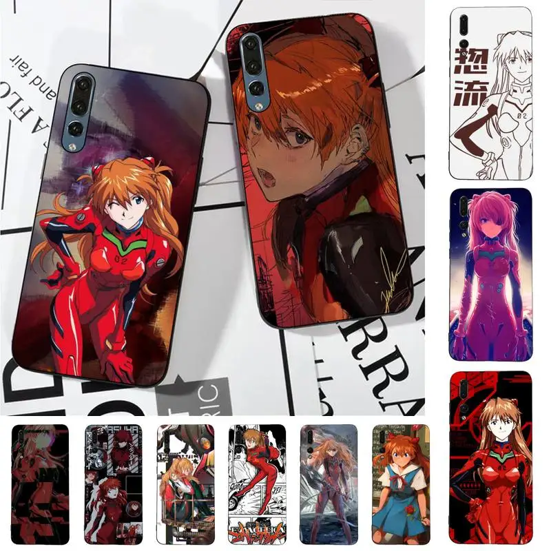 

BANDAI NEON GENESIS EVANGELION Soryu Asuka Langley Phone Case for Huawei P30 40 20 10 8 9 lite pro plus Psmart2019
