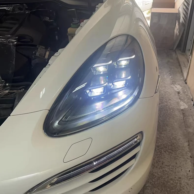Автомобильные фары для Porsche Cayenne 958 958.1 958.2 полностью светодиодные матричные